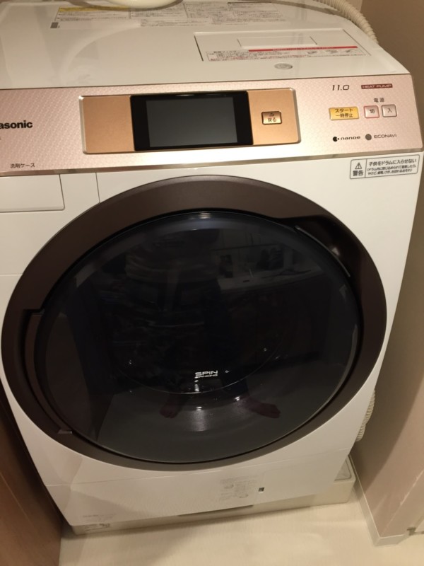 買い物　パナソニック　洗濯機