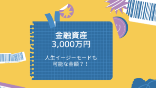 金額資産3,000万円